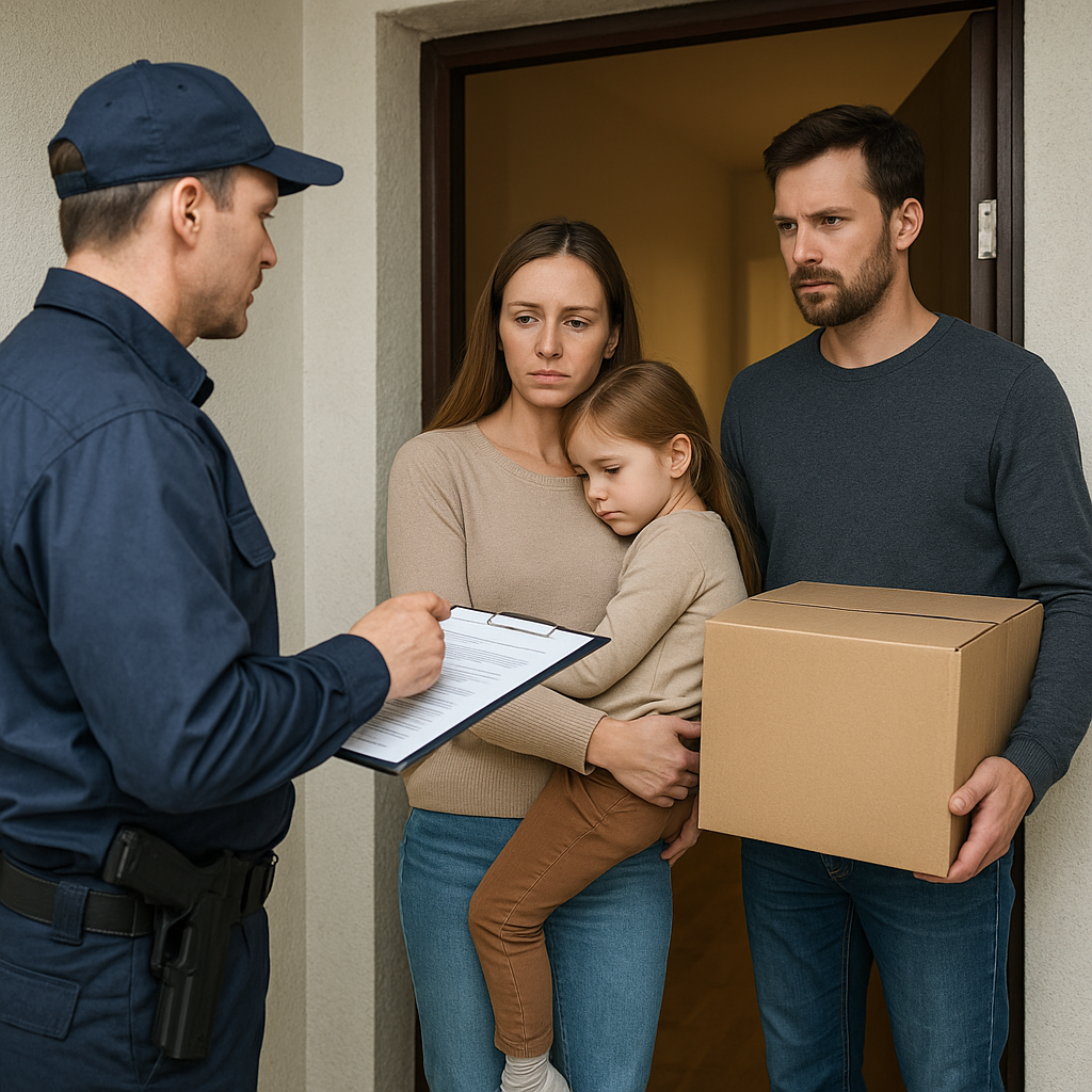 Eksmisja z mieszkania – jak przebiega i kiedy jest legalna